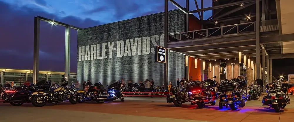 Harley Davidson museum-night-short-hero Harley Davidson museum-night-short-hero